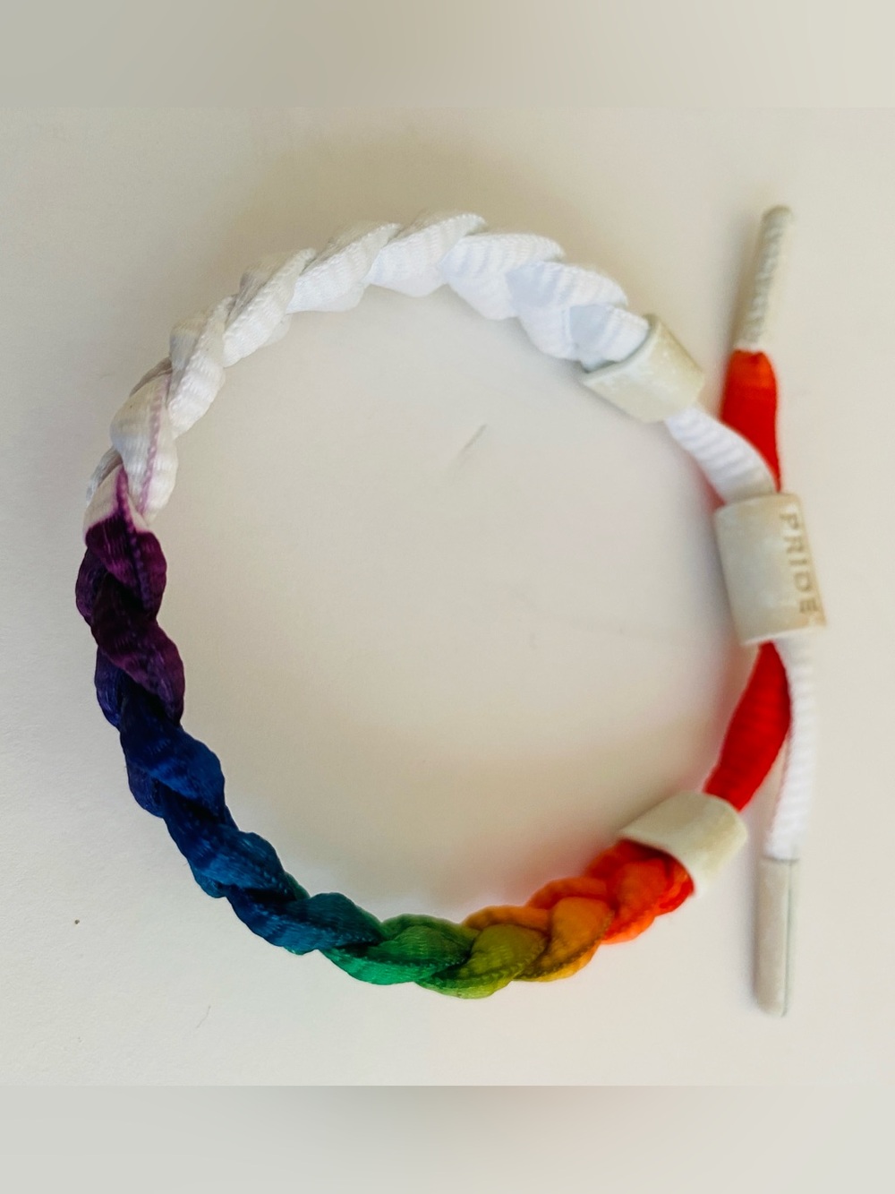 Rastaclat PRIDE Rainbow Braided Bracelet Multicolor M / L Bohemian Boho